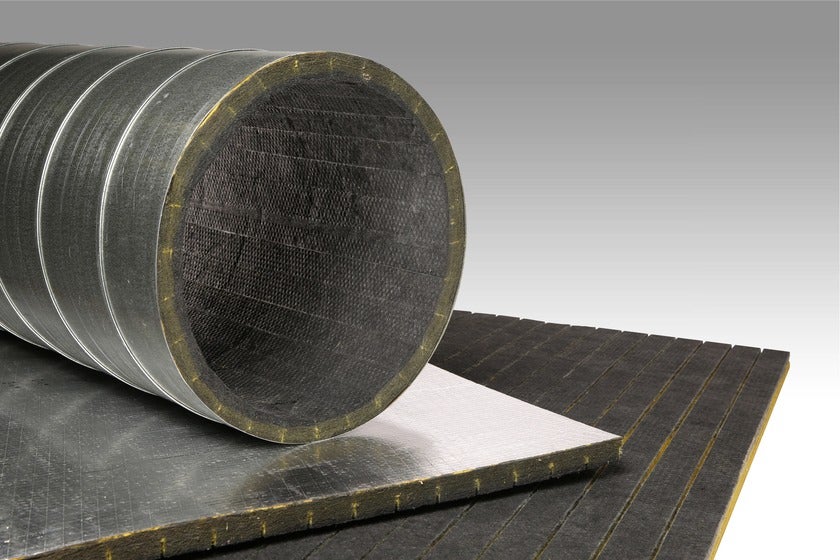 JM LINER SPIRACOUSTIC + FITTING FAB BOARD 1"X48"X120" BY/CTN