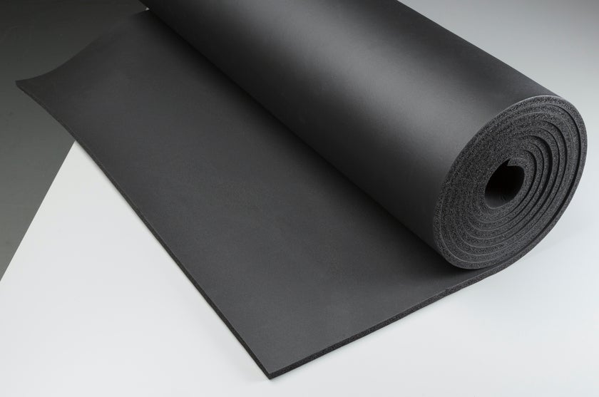 AEROFLEX EPDM ROLL 1-1/2" X 48" X 25' (100 SF/RL) #929