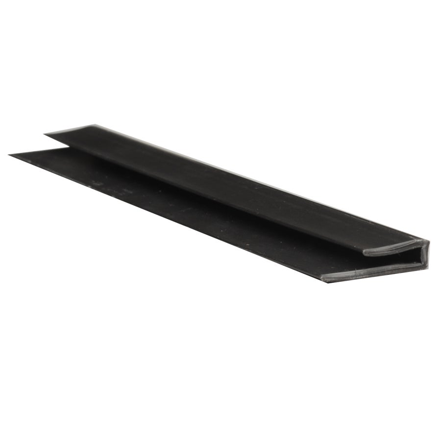 END CAP 10' BLACK (50 PC/BX) # V.CP1201V10 | MacArthur Co.