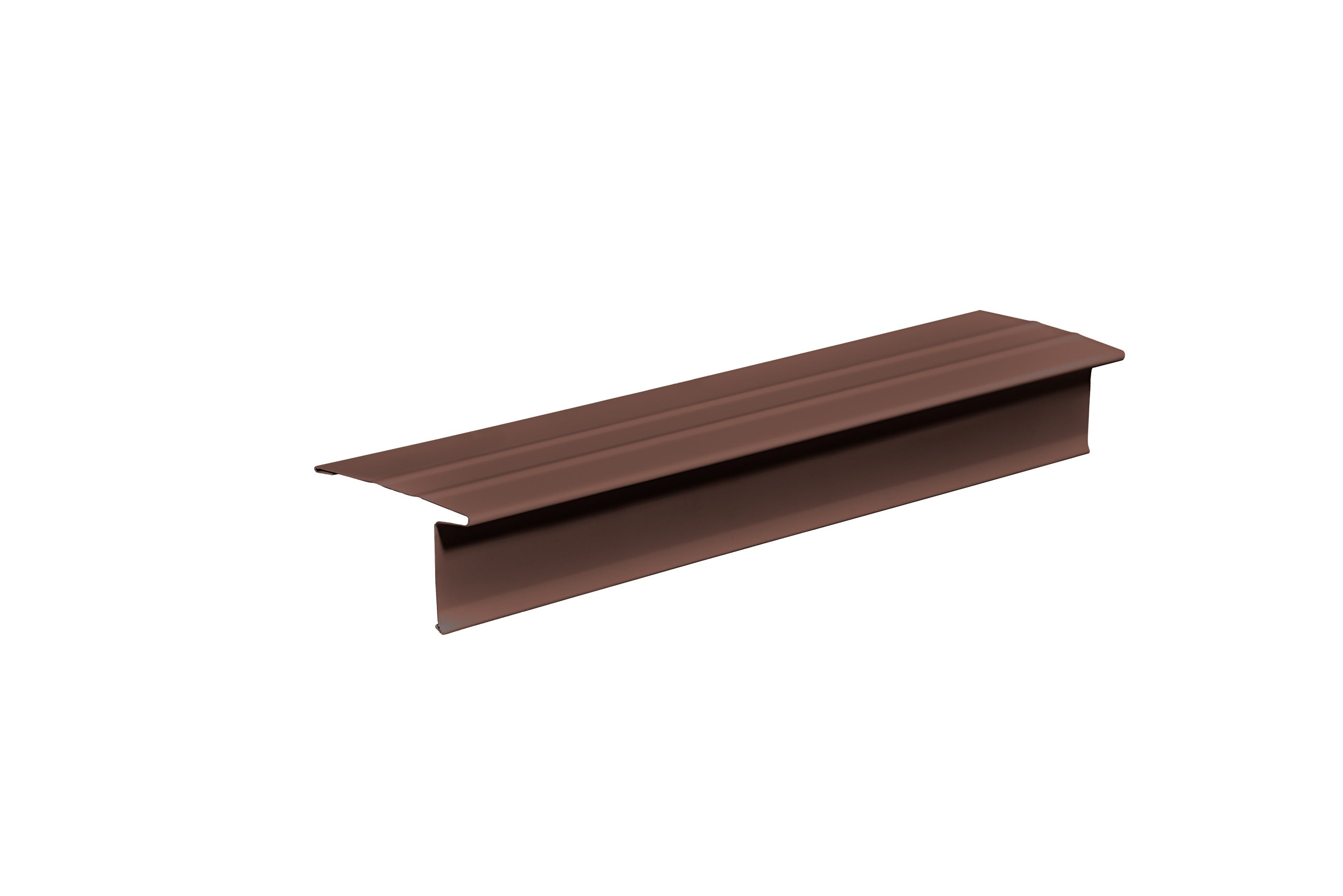 DRIP EDGE LL 6" X 10' W/HEM BROWN (250'/CTN)