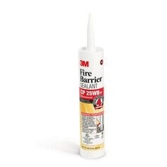 3M SEALANT FIRE BARRIER RED CP 25WB+ 10.1OZ TUBE (12/CTN)