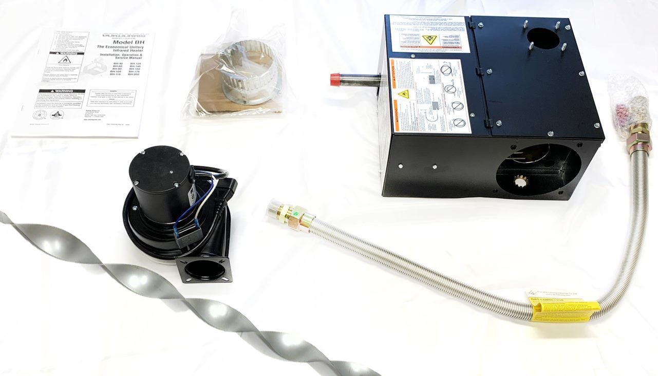 ROBERTS GORDON BURNER PACKAGE BH-125 NG ET 71125NG