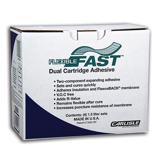 CARLISLE ADHESIVE FLEXIBLE FAST DUAL CARTRIDGE (4/BX) 322958