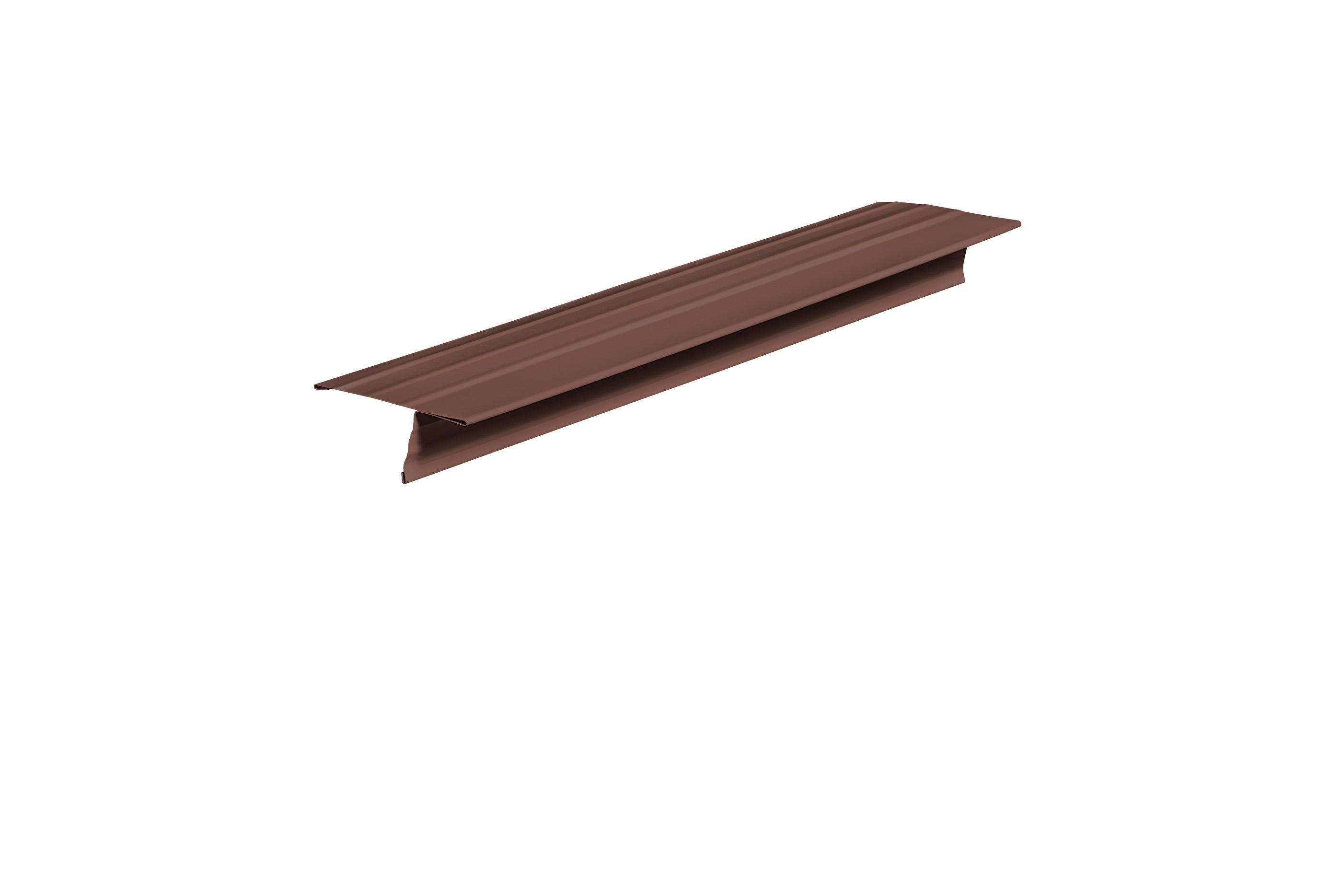 DRIP EDGE 5" X 10' W/HEM BROWN (250'/CTN)