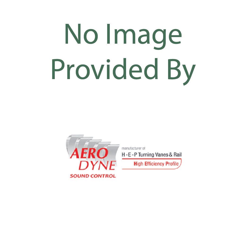 AERO DYNE HIGH EFFICIENCY PROFILE AIRFOIL TURN VANE 200'/CT