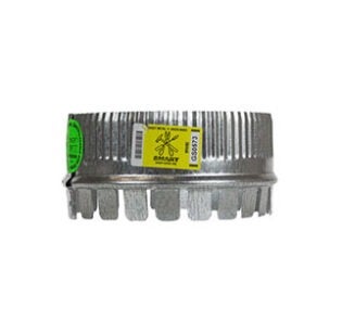GREENSEAM START COLLAR TAB CRIMP/RIVET 26GA  5" RD X 3"L