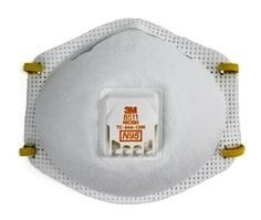 3M DUST MASK #8511 W/VALVE (10 MASK/BX) (8 BX/CASE) | MacArthur Co.