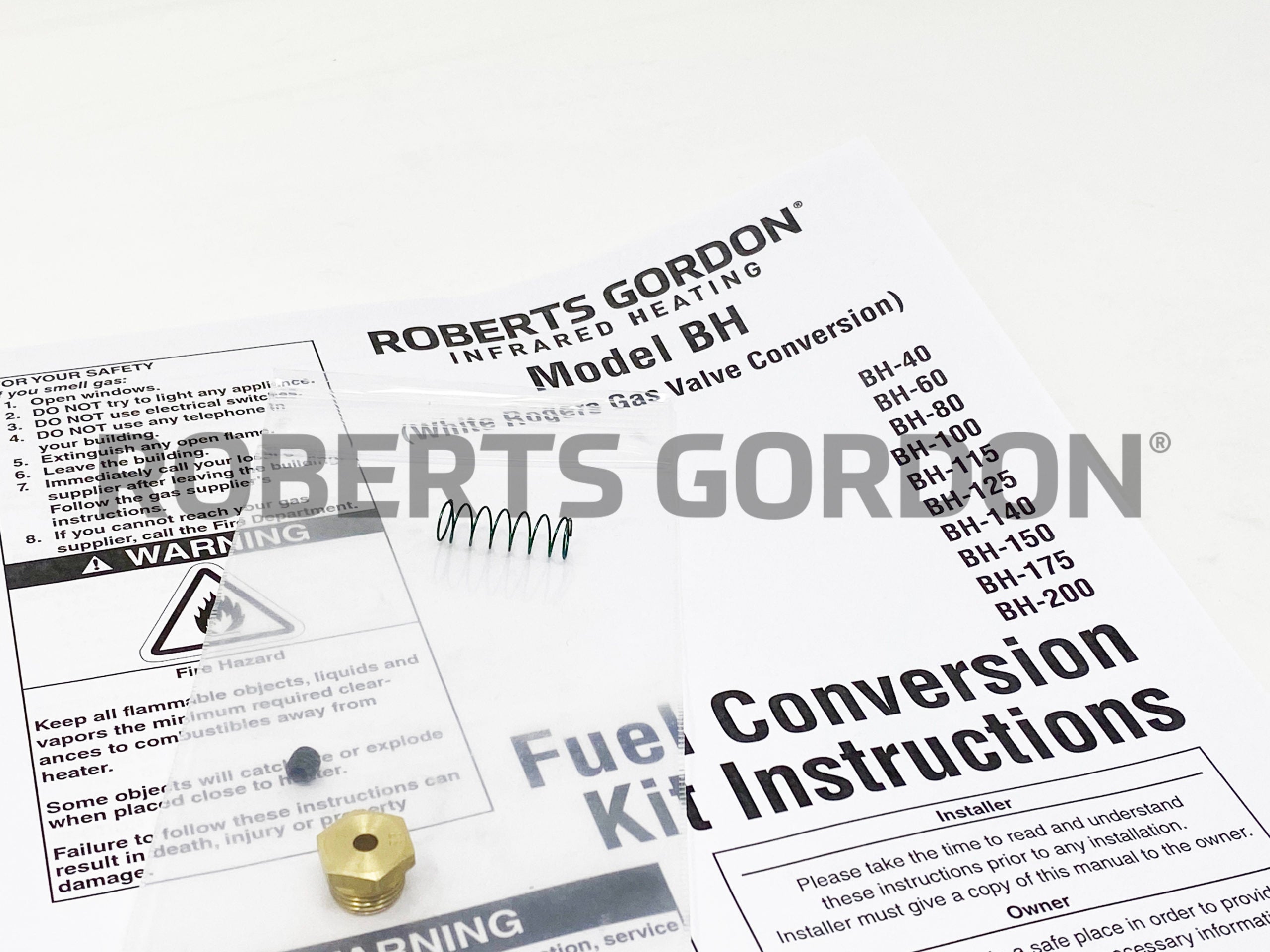 ROBERTS GORDON BURNER PACKAGE BH-060 NG