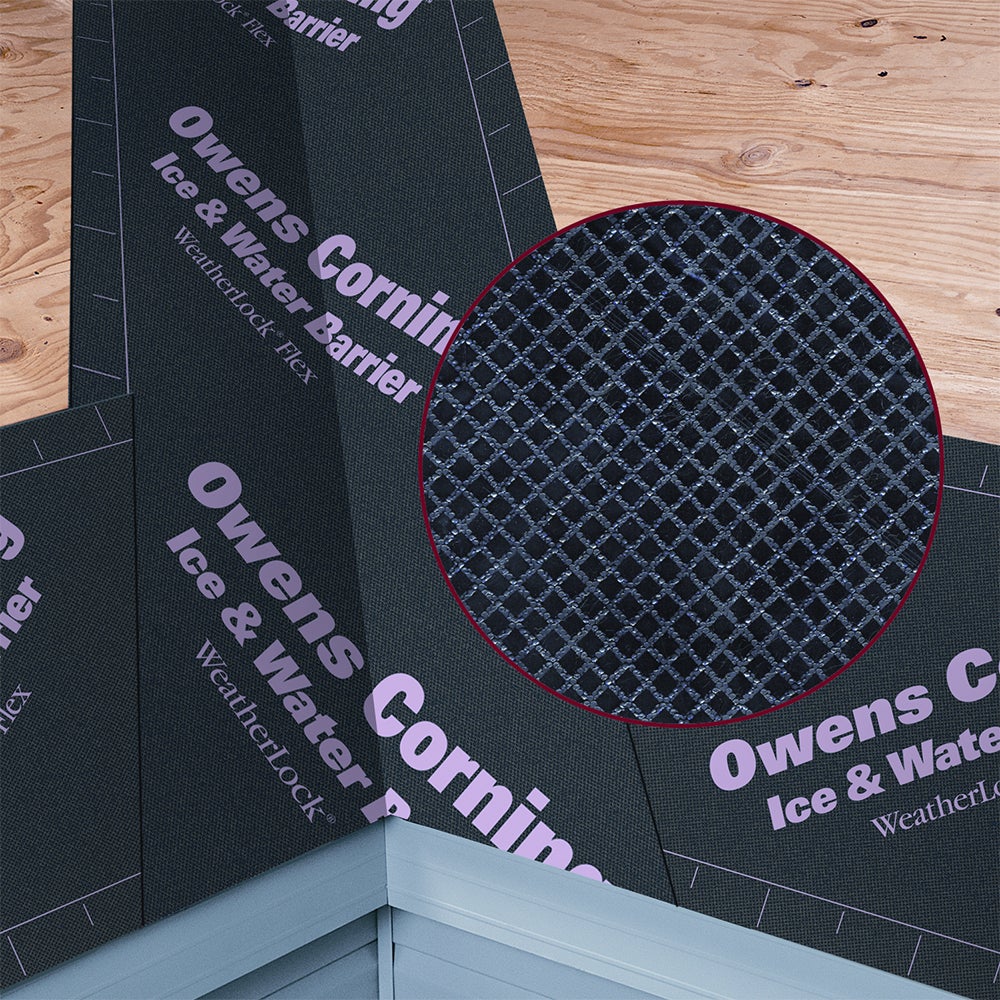 OC ICE & WATER WEATHERLOCK FLEX 2.25 SQ/RL (25 RL/PLT)