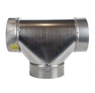 GREENSEAM TEE JOINT FREE FLOWING GALV 26GA  6" (FTJ6GA26)