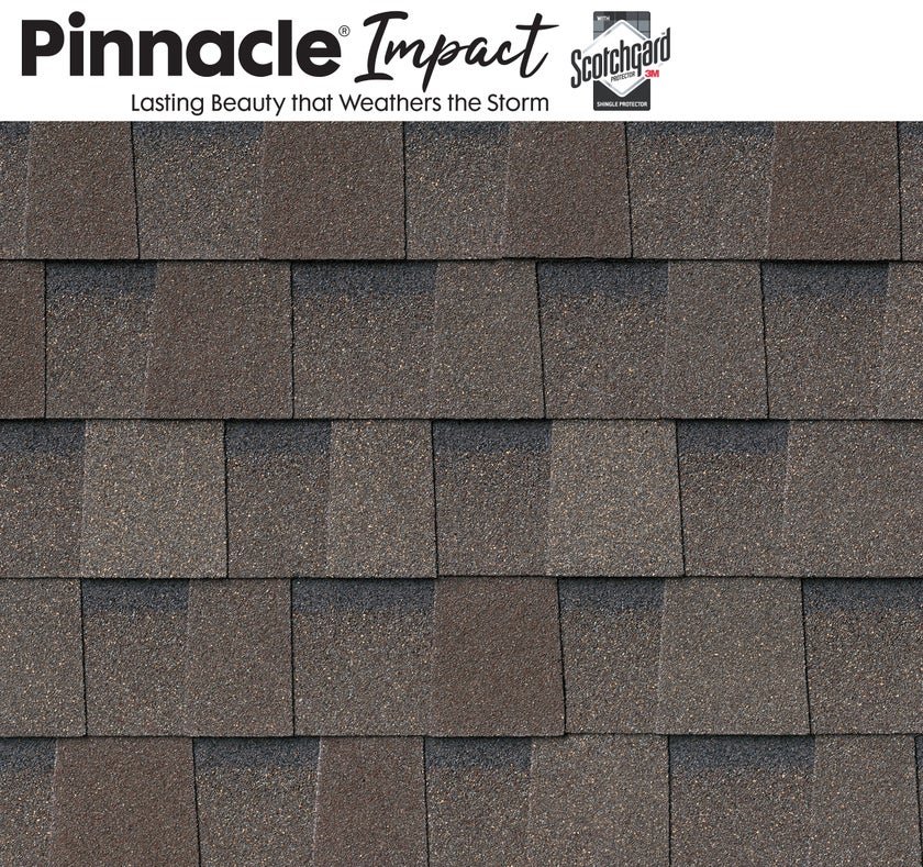 ATLAS PINNACLE IMPACT W/SG WEATHERED WOOD (3 BD/SQ)