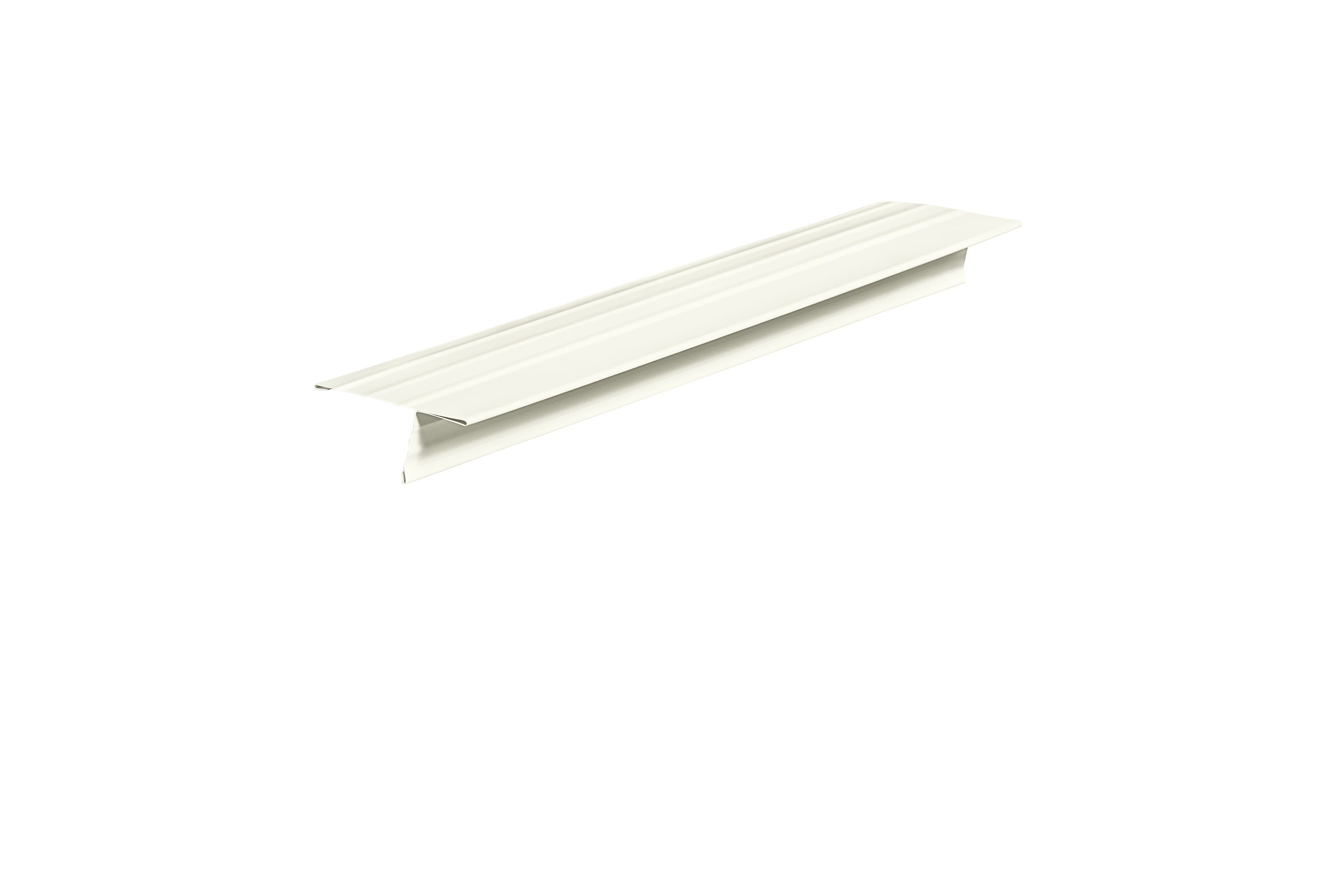 DRIP EDGE 5" X 10' W/HEM BRIGHT WHITE (250'/CTN)