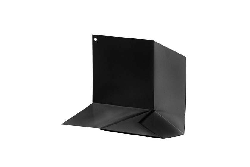 KICK OUT FLASH (RH) 8"X8" BLACK (31544-BK71)