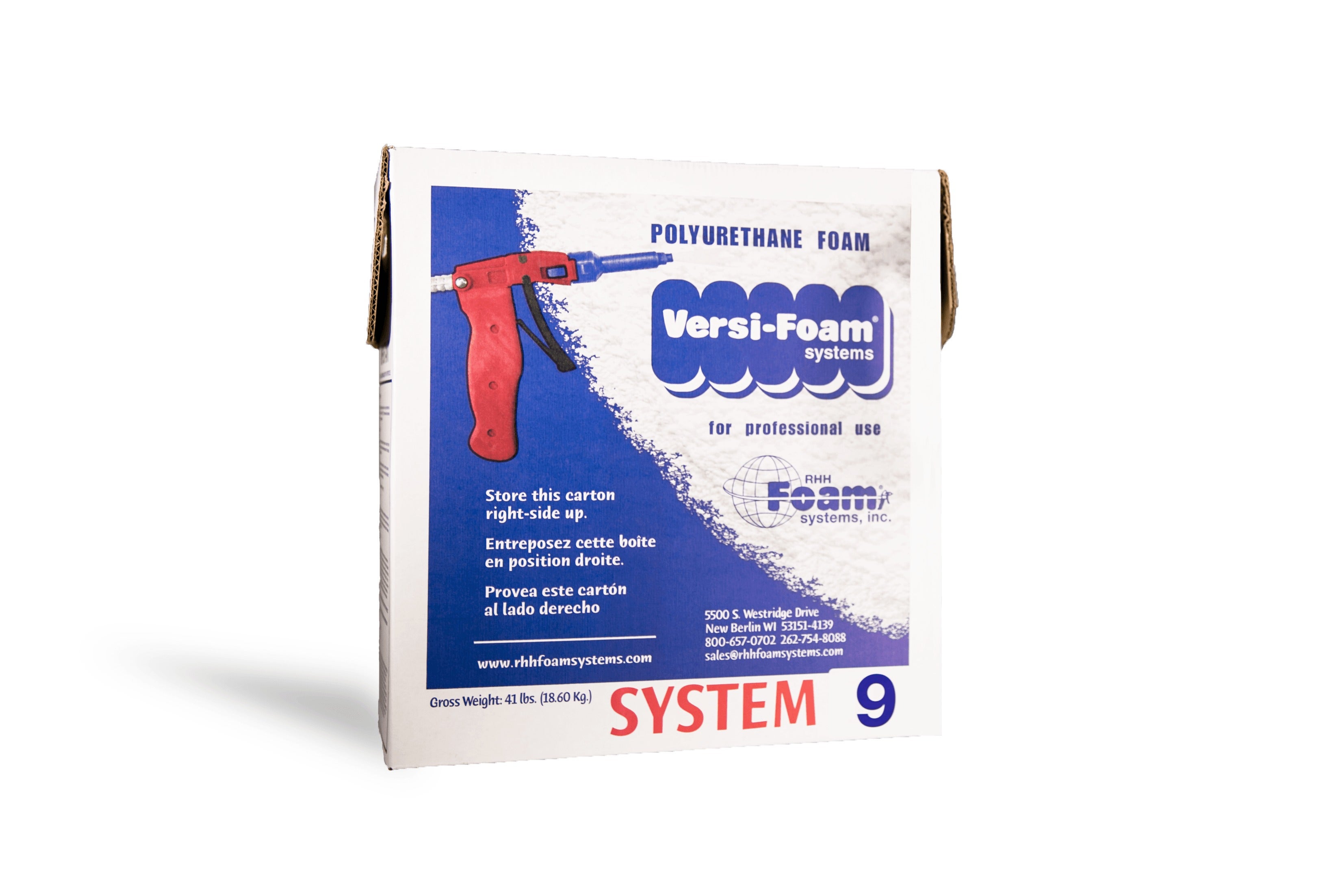 VERSIFOAM # 9 HFO-GWP STANDARD 2-PART(108 BF)#9GWPX3