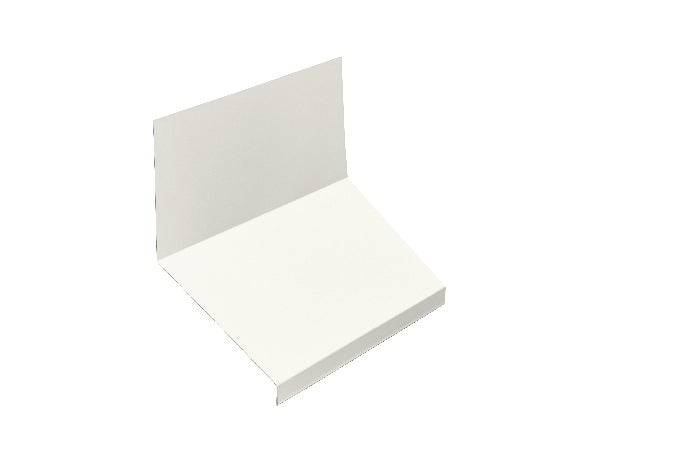 DORMER FLASHING 3.5"X4.5"X10' WHITE (10/CTN)