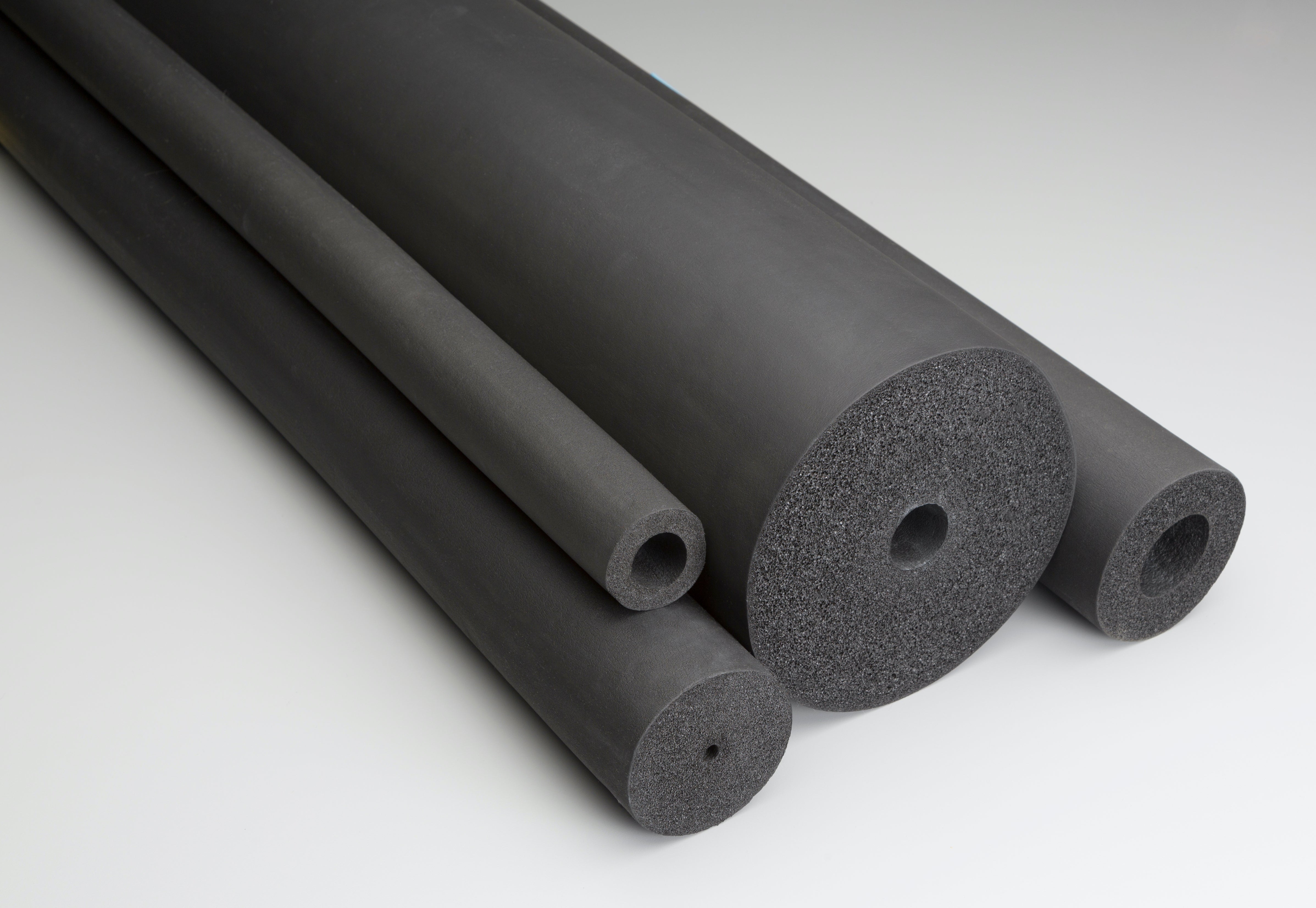 AEROFLEX EPDM REGULAR  3-1/8"IDX 1-1/2"X 6' (18 FT/CT)