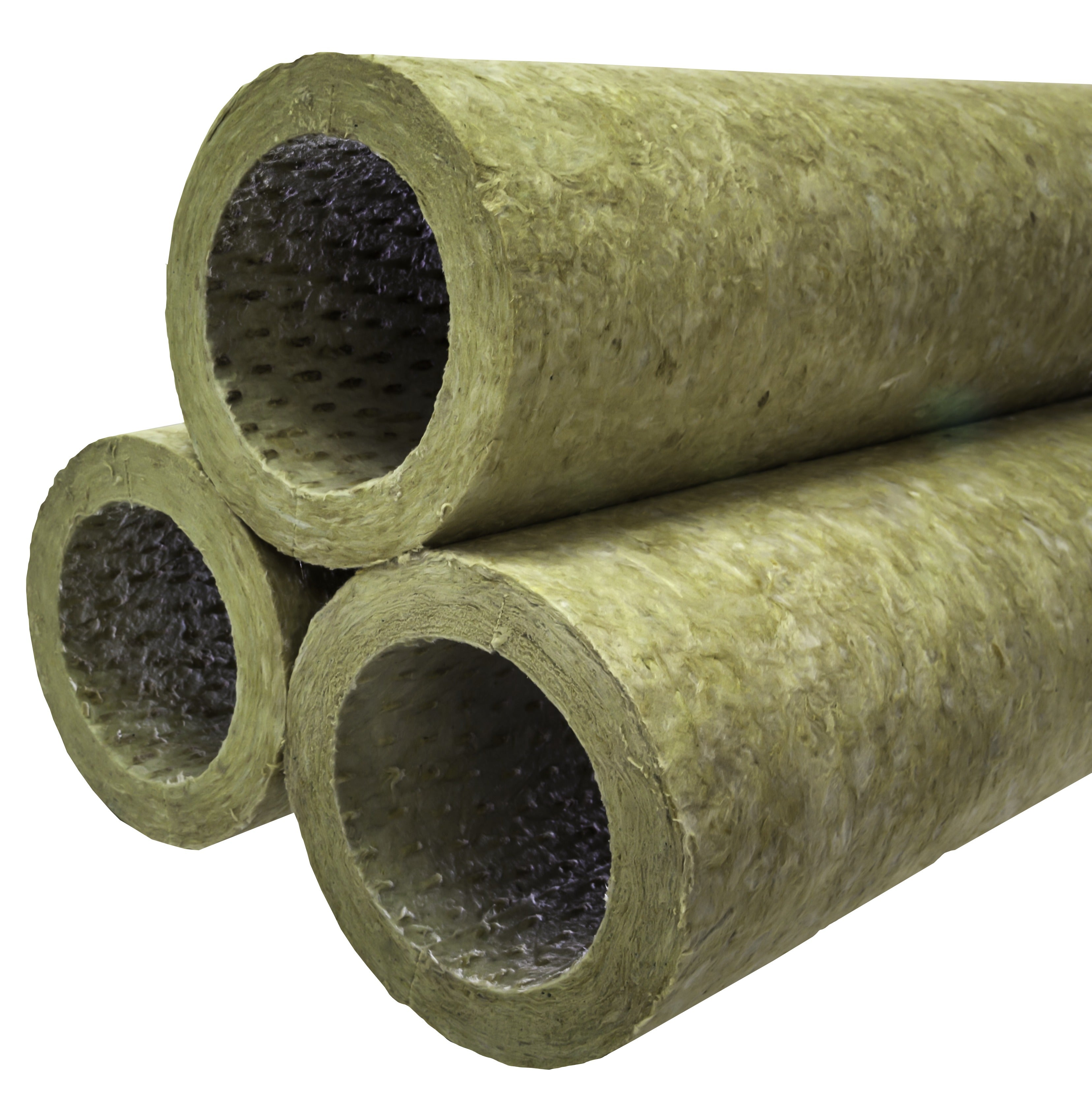 MINERAL WOOL PIPE COVER PLAIN  5"  X2"   12'/CTN